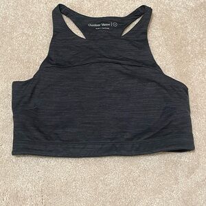 Outdoor Voices Charcoal Racerback Sportsbra Top